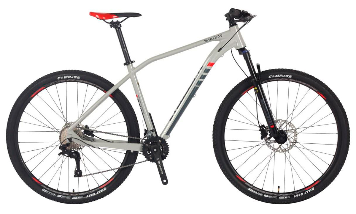 Фотография Велосипед Crosser Shadow 2х9 29" размер L рама 19 2021 Серый
